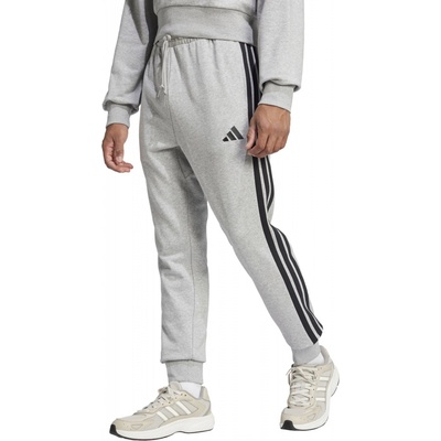 adidas Performance adidas Essential 3-Stripes French Terry Joggers šedá