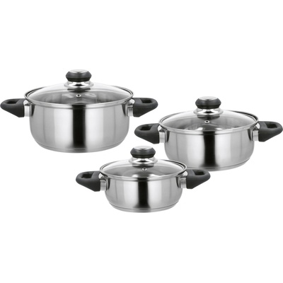 Silvercrest Súprava hrncov z ušľachtilej ocele, 6-dielna 100407468