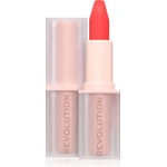 Revolution Beauty Lip Allure Soft Satin Lipstick Кремообразно червило със сатенено покритие цвят Vibe Red 3.2 гр