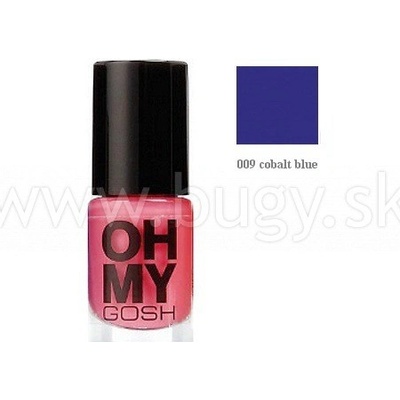 Gosh lak na nechty Oh My 009 cobbalt blue 5 ml