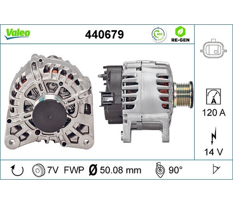 VALEO Alternátor 440679