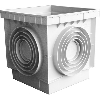 Likov Revizní šachta 550 x 550 mm plastová 160-315 mm šedá – Zboží Dáma