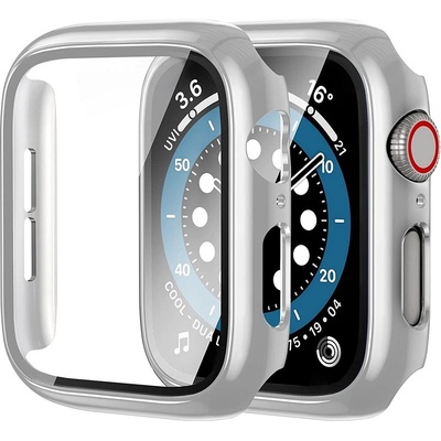 AW Lesklý case na Apple Watch Rozteč: 42mm (Apple Watch 1,2,3) Stříbrný IR-AWCASE104