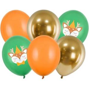 Party Deco Балони с принт "Еленче (sb14p-317-000-6)