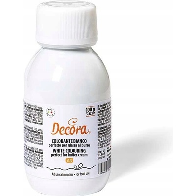 Decora Tekuté farbivo 1 ks biela 100 ml
