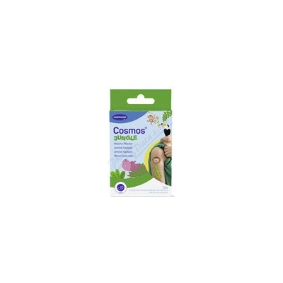 ALLMED MEDICAL PRODUCTS Cosmos Jungle náplast tvar zvířátek 12 ks