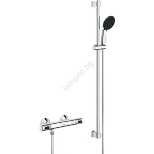 GROHE 34805001 - Душ комплект с термостатен смесител precision flow dn 15 хром (gh1118)