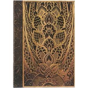 Paperblanks Тефтер The Chanin Rise, Midi, широки редове, твърда корица, 72 листа (PB9604-7)