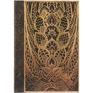 Paperblanks Тефтер The Chanin Rise, Midi, широки редове, твърда корица, 72 листа (PB9604-7)