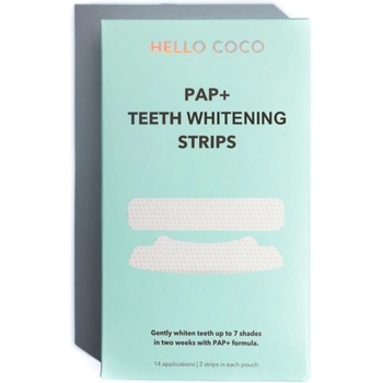 Hello Coco Bieliace pásky na zuby PAP+ 28 ks