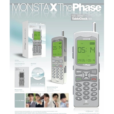 Monsta X - EP: The Phase (MX-0514 Table Clock Version, Limited) CD