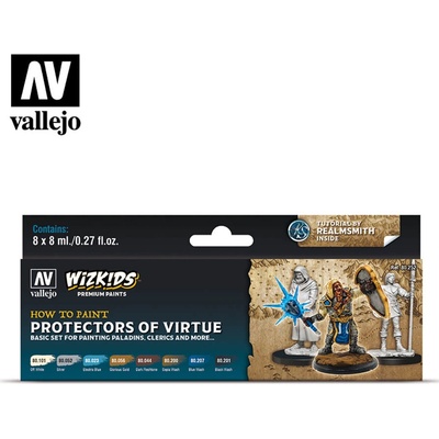 Wizkids Premium set by Vallejo Protectors of Virtue