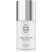 NANI slupovací gel lak Peel Off Base Top 5 ml