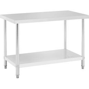Royal Catering Маса от неръждаема стомана - 120 x 60 см - макс. тегло 250 кг RCAT-120/60-NW (RCAT-120/60-NW)