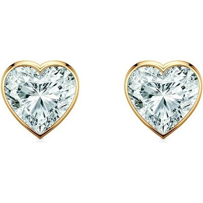 SAVICKI Náušnice Pure: žlté zlato, diamanty PURE-K-HE-009-DIA-Z
