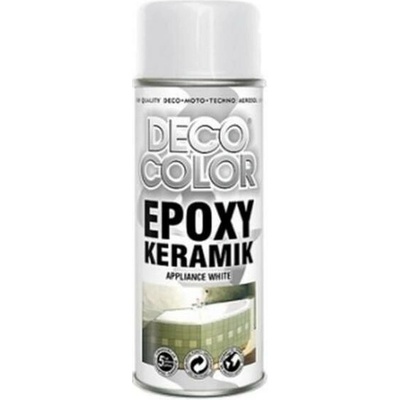 Deco Color Epoxy Keramik sprej na smalt biely 400 ml