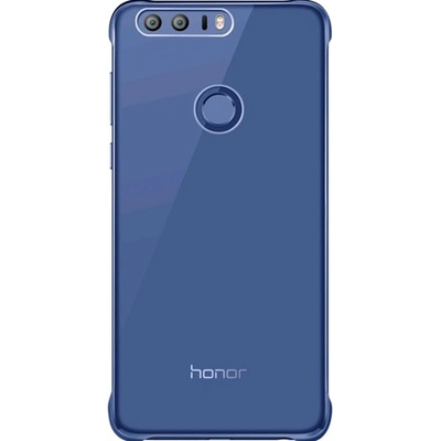 Huawei Калъф за Honor 8, страничен протектор с гръб, пластмасов, Honor 8 PC Case, син