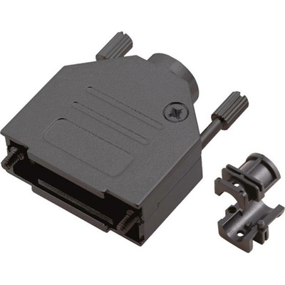 MH Connectors MHDTZK-25-RA-BK-K 6560-0115-03 D-SUB pouzdro Pólů: 25 kov 180 ° černá 1 ks