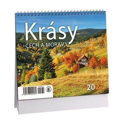 ARIA stolní Krásy Čech a Moravy mini 2027