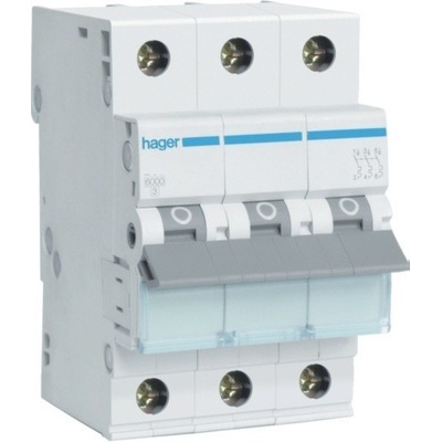 Istič 6kA , B, 10A, 3P, B10 Hager MBN310E