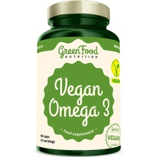 GreenFood Vegan Omega 3 90 kapslí