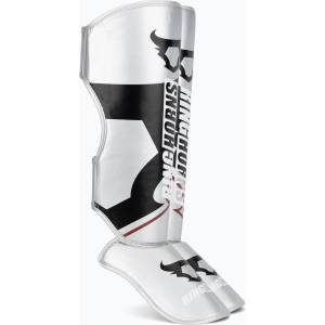 Venum Протектори за пищяли и стъпала Venum Ringhorns Charger Shin silver/black