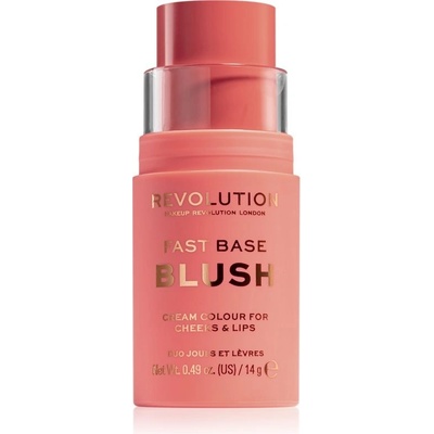 Revolution Fast Base tónovací balzam na pery a líca Bare 14 g