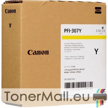 Canon Мастилена касета CANON PFI-307 Yellow
