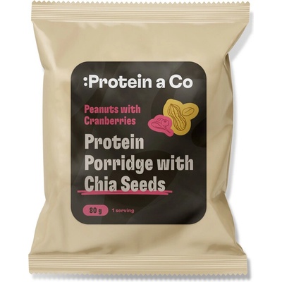 Protein&co. proteinová kaše s chia 80 g