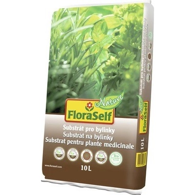 Substrát na bylinky Floraself Nature 10 l