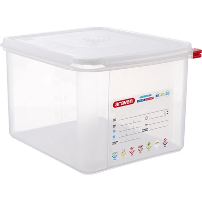 ARAVEN Gastronádoba GN 1/2 200 mm z polypropylénu s vekom | ARAVEN, 3035
