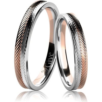 Luxur Snubní prsteny Jenna G 3 AB 1