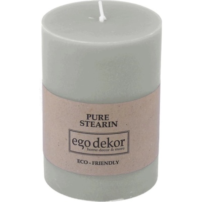 Ego dekor Тюркоазено синя свещ Friendly, време на горене 37 ч. Eco - Eco candles by Ego dekor (ZBC-3771048)