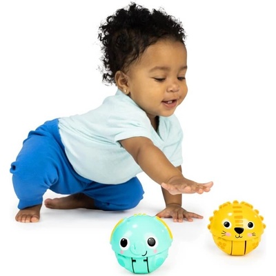 BRIGHT STARTS Hračka kulička tiger a slon