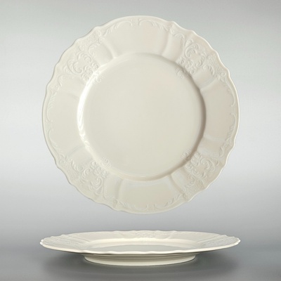 BERNADOTTE Talíř mělký 25 cm ivory Thun