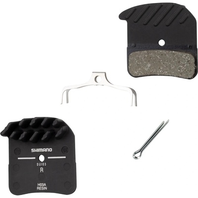 Brzdové destičky Shimano H03A polymer s pružinou + chladič – Hledejceny.cz