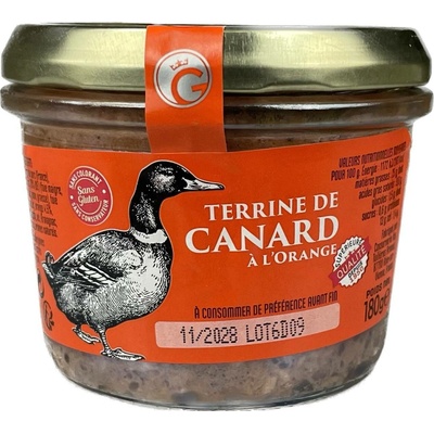Gourmet Partners Kachní terina s pomerančem 180 g