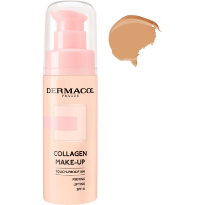 Dermacol Collagen Make-up SPF10 rozjasňující a hydratační make-up Nude 3,0 20 ml