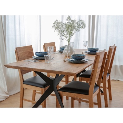 Massivo.cz Caserta 90 x 180 cm dub masiv