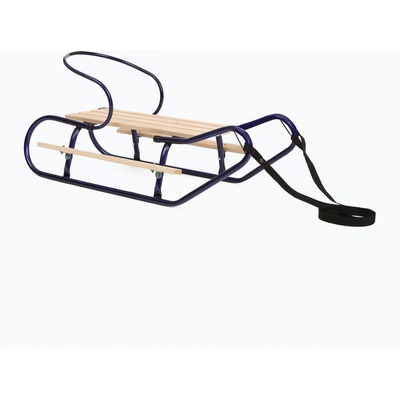 HUMBAKA Метална шейна HUMBAKA с облегалка и подложки за крака navy blue