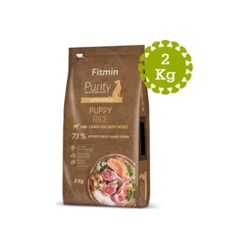 Fitmin Purity Rice Puppy Lamb & Salmon 2 kg