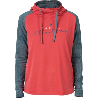 Rafiki dámská mikina Estrella chrysanthemum/atlantic červená – Zboží Dáma