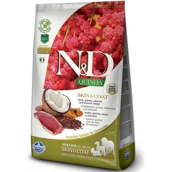 N&D GF Quinoa Skin & Coat Adult Dog Duck 7 kg