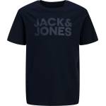 Jack and Jones Тениска Jack and Jones Kids Corp Logo T-Shirt - Navy Blazer