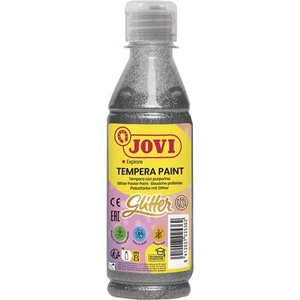 JOVI Premium Glitter Темперна боя Silver 250 ml 1 бр (51737)