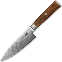 SOK Cocobolo White Damascus Nůž kuchyňský Chef/Gyuto 152 mm