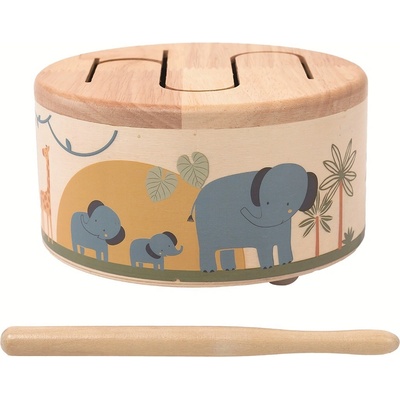 2Kids Toys Dřevěný bubínek Safari – Zboží Mobilmania