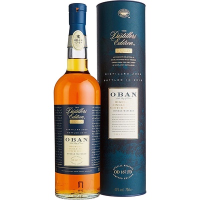Oban Distillers Edition 2018 43% 0,7 l (tuba)