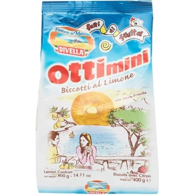 Divella Sušenky s citronovou příchutí 400g