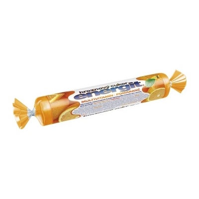 Energit hroznový cukor Multivitamín Pomaranč 17past